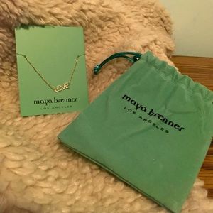 Maya brenner love bracelet